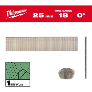 Minicuie 18G, galvanizate, 25mm, 5.000buc, 4932492551 Milwaukee