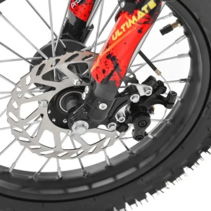 Motocicleta electrica pentru copii HECHT 59150 RED, acumulator 36 V, 12 Ah, motor 1000 W, greutate suportata 65 kg, viteza 28 km/h, varsta 7+ ani - Img 2