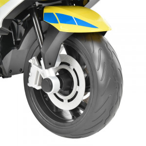 Motocicleta pentru copii Hecht bmw r1200rt police 7ah 12v 3-8 ani 3-6 km h - Img 4