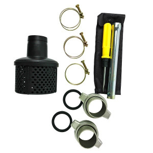 MOTOPOMPA APE CURATE WEIMA, WMQGZ 50-30, cu piulite si stut furtun, sita sorb - Img 4