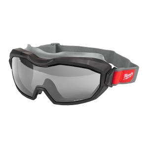 Ochelari de protectie Goggle, profil inalt, neventilati, cu lentila gri, 4932493438 Milwaukee