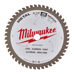Panza de circular pentru metal, Ø165mmXØ15.87mm, Z48, 48404220 Milwaukee