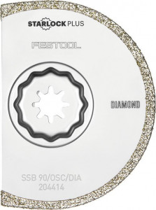 Pânză de ferăstrău segmentată cu diamant SSB 90/OSC/DIA, Festool - Img 2