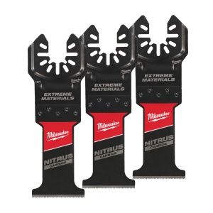 Panza multi-tool pentru multi material, cu intrare directa, Nitrus, latimea 35mm, 3buc, 48851573 Milwaukee