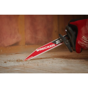 Panza sabie TCT WRECKER NITRUS, multi-material, 150mm, 6Tpi, 5buc, 48475571 Milwaukee - Img 3