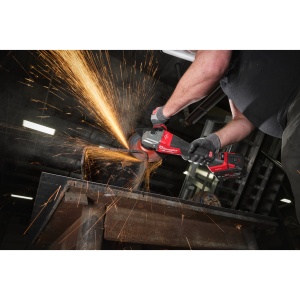 Polizor unghiular de înaltă performanță, Milwaukee M18 FHSAGO180VXPDB2-0X, 180 mm cu frânare, viteză variabilă și ONE-KEY™ M18 FUEL™, cod 4933498942 - Img 2