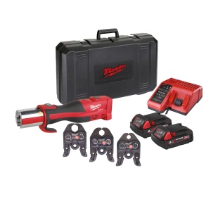 Presa M18 BLHPT-202C V-SET FORCE LOGIC, compacta, 32 kN, capacitate presare 110 mm, Milwaukee, cod 4933451134