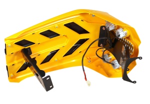 ProGARDEN Capota minitractoare cu 4 faruri LED Campo T18 - Img 3