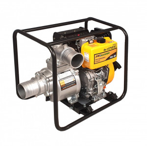 ProGARDEN PD40 motopompa 4"/100mm, diesel, apa curata, pornire la sfoara - Img 2
