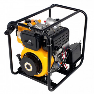 ProGARDEN PD40E motopompa 4"/100mm, diesel, apa curata, pornire electrica - Img 4