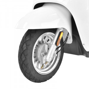 Scuter electric HECHT CITIS Max White, motor 800 W, autonomie 60 km, viteza maxima 25 km/h, 60V, 20 Ah - Img 3