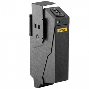Seif pentru pistol, Amprenta digitala, cifru, cheie, 193 X 74 X 355 mm - Img 3