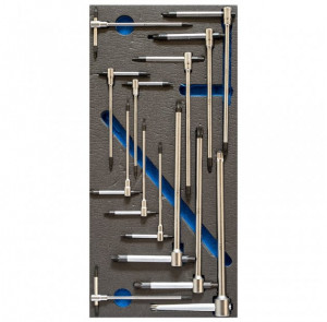 Set 11 chei torx in "T" TM01/009, Fervi