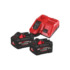 Set acumulatori Li-Ion de 18V, model M18 FORGENRG-802, 4933498612 Milwaukee