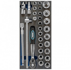 Set chei tubulare TM01/022, Fervi