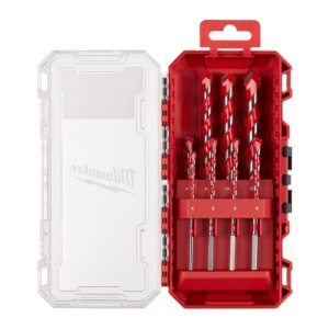 Set de burghie de beton Premium cu coada cilindrica, 8 buc, set2, Gen.2, MILWAUKEE®