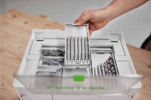 Set de capete de burghiu BKS SYS3 D3-10 HSS CE, Festool - Img 4