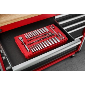 Set de chei tubulare 1/4", 50buc, 4932464944 Milwaukee - Img 3