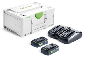 Set de energie SYS 18V 2x4,0/TCL 6 DUO, Festool