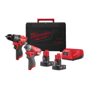 Set Milwaukee M12FPP2E2-402X, cod 4933480594