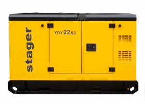 Stager YDY22S3 Generator insonorizat 22kVA, 29A, 1500rpm, trifazat, diesel - Img 6