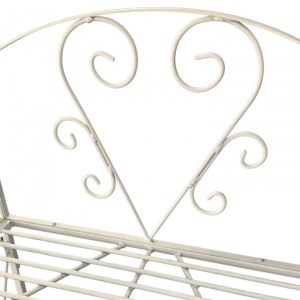 Suport pentru flori Vivatechnix VMD-1060 Alb, 60x30x155 cm, 3 polite, demontabil - Img 2