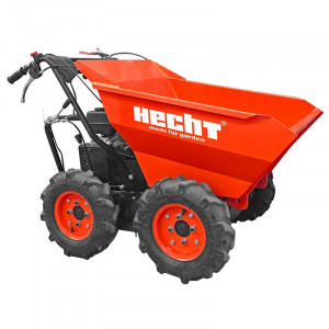 Transportor cu roti HECHT 2636, motor pe benzina, putere 6.5 CP, capacitate cilindrica 196 CC, capacitate incarcare 300 kg - Img 1