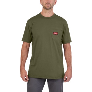 Tricou de lucru WTSSGRN, verde, marimea XXL, 4932493022 Milwaukee