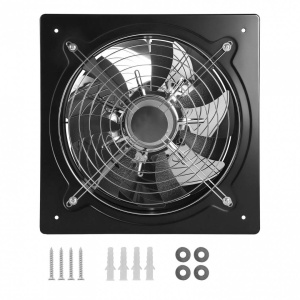 Ventilator evacuare pentru spatii comerciale, Regulator viteza, Otel, 70 W, 2647m³/h, diametru 305 mm - Img 2