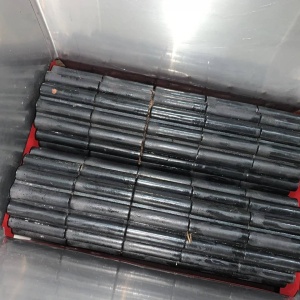 Zdrobitor cu desciorchinare, manual, Vivatechnix VMD-33, capacitate 250 kg/h, cuva inox - Img 4