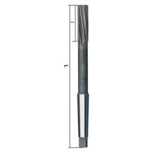 Alezor de masina DIN208B H 7HSS cu con morse, Fervi