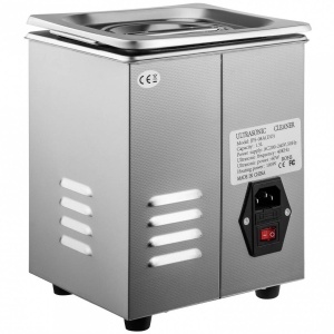 Aparat de curatat cu ultrasunete, Capacitate 1.3 l, 60W, frecventa ultra-inalta 40 kHz, Inox - Img 3