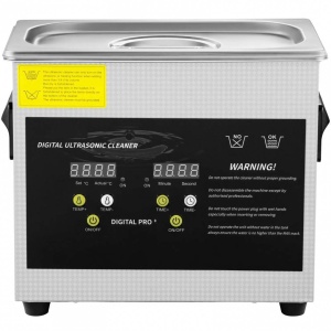 Aparat de curatat cu ultrasunete, Capacitate 3 l, 200W, frecventa ultra-inalta 40 kHz, Inox, 0-80℃ - Img 2