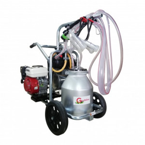 Aparat de muls ovine/caprine T 130 AL PS cu motor termic, Gardelina