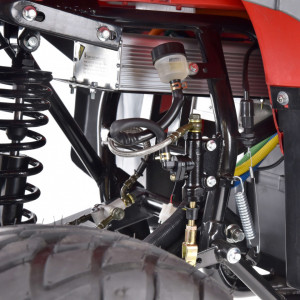 ATV electric Hecht 59399 Red, putere 2200 W, viteza max 45 km/h - Img 8