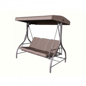 Balansoar Hecht mariolu cu umbrela si cadru din otel 2 pozitii, 130x185x170, 240 kg