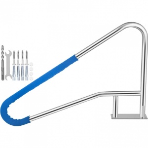 Balustrada pentru piscine din Inox, Vivatechnix dimensiune 139.7 x 81.2 cm, Capacitate 150 kg - Img 2