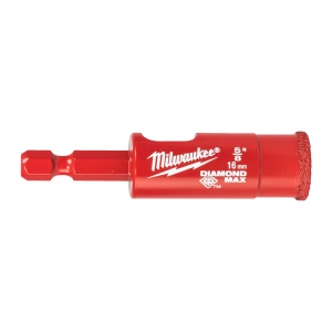 Burghiu diamantat Diamond Max™pentru placi ceramice, ¼" Hex, Ø16mm, 4932498347 Milwaukee