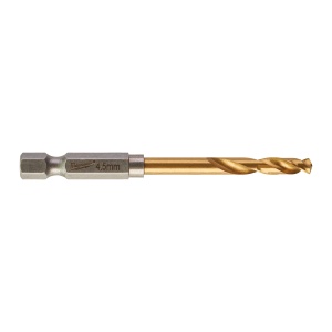 Burghiu HSS-G TIN RED HEX, 4.5mm-10buc, 4932478179 Milwaukee