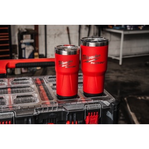 Cana termica rosie PACKOUT, 591ML, 4932479074 Milwaukee - Img 2