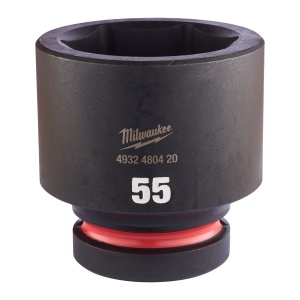 Cheie tubulara de impact, scurta, cu patrat de 1", 55mm, 4932480420 Milwaukee
