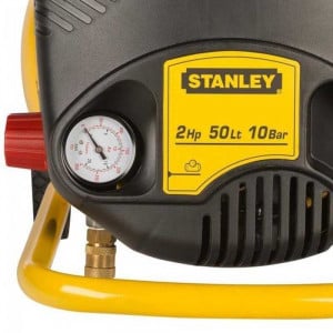 Compresor Stanley D 230/10/50V vertical fara ulei 50L 2 CP/1,5 kW 10Bar 222 L/min - Img 3
