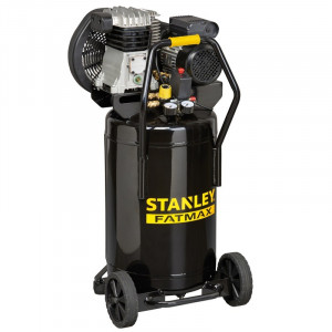 COMPRESOR VERTICAL 90L STANLEY FTM TRANSMIE CUREA 3 HP 10 BAR 330 L/M