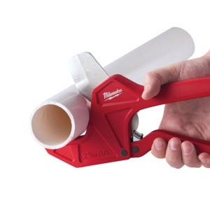 Cutter cu clichet pentru taiat tevi PVC, 63 mm, MILWAUKEE® - Img 4