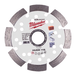 Disc diamantat Premium Speedcross HUDD, 115mm, 4932399819 Milwaukee