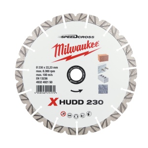 Disc diamantat Premium Speedcross X-HUDD, 230mm, 4932492150 Milwaukee