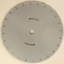 Disc Long Life BISONTE pentru asfalt/beton Ø 500 mm