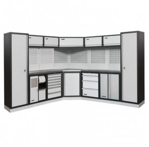 Dulap de atelier modular A008L, Fervi