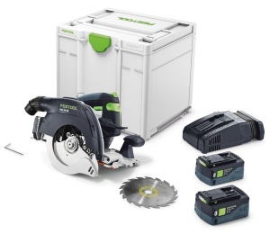Ferăstraie circulare manuale cu acumulatori HKC 55 5,0 EBI-Plus-SCA, Festool