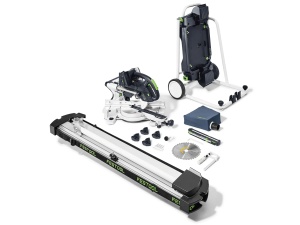 Ferăstrău circular staţionar cu sanie de glisare cu acumulator KSC 60 EB-Basic-Set-UG KAPEX, Festool